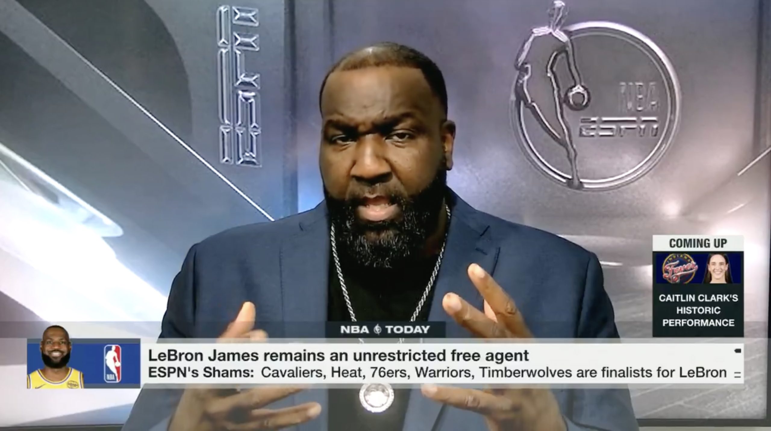 LeBron James urged to join ESPN