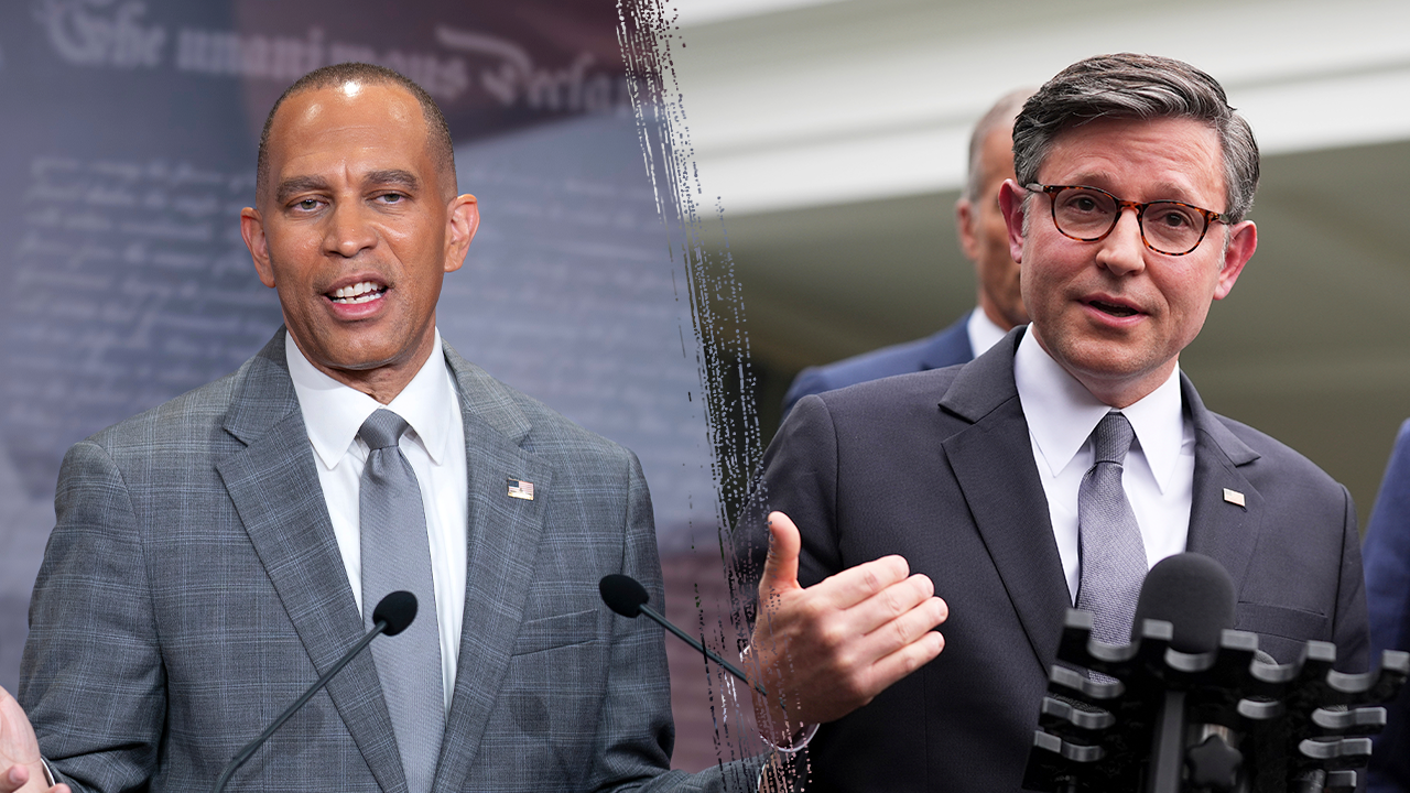 Speaker Mike Johnson's plan to end run Democrats' opposition to the SAVE America Act survived a key hurdle.