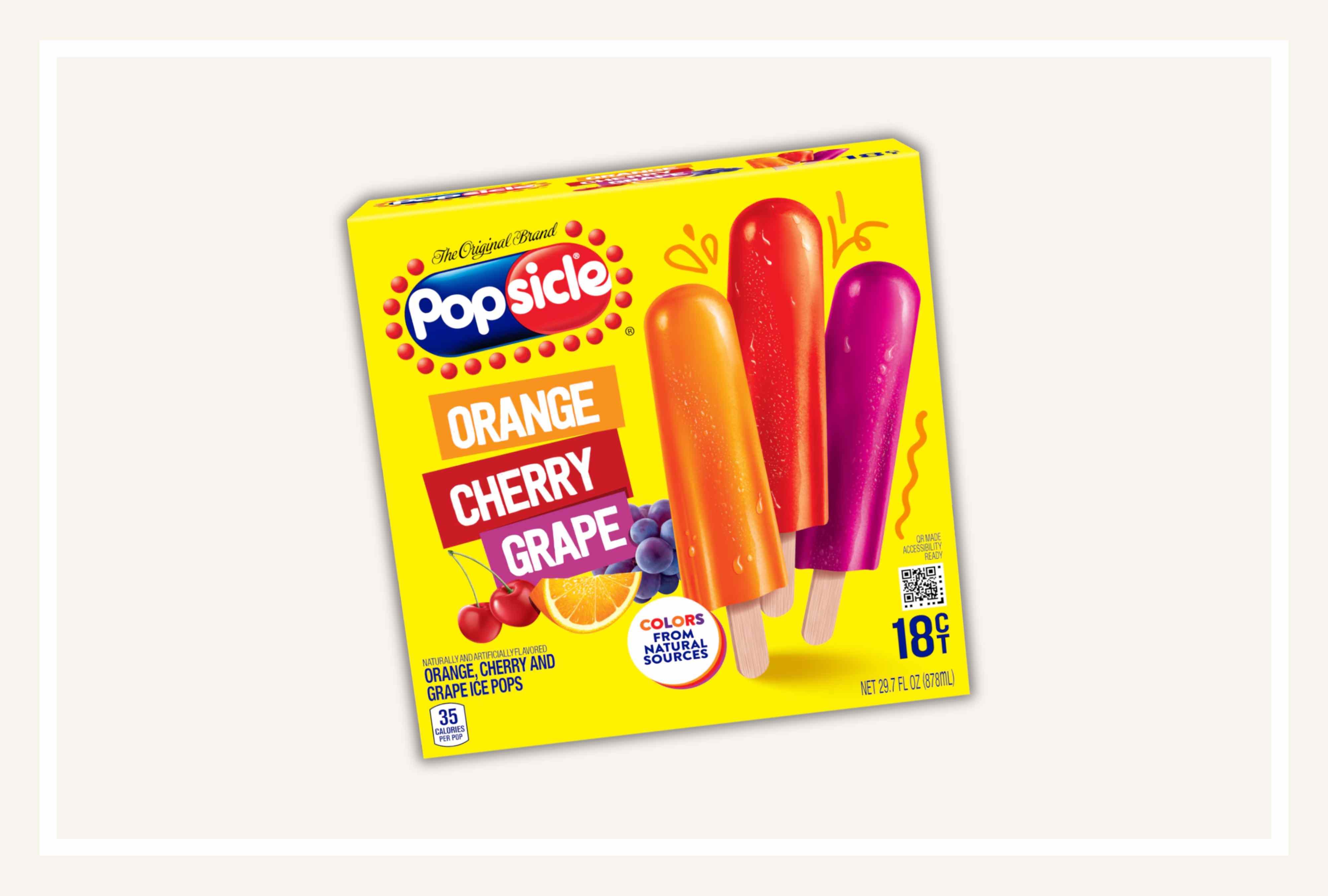 The 3 classic popsicle flavors are competing for a permanent solo pack this summer