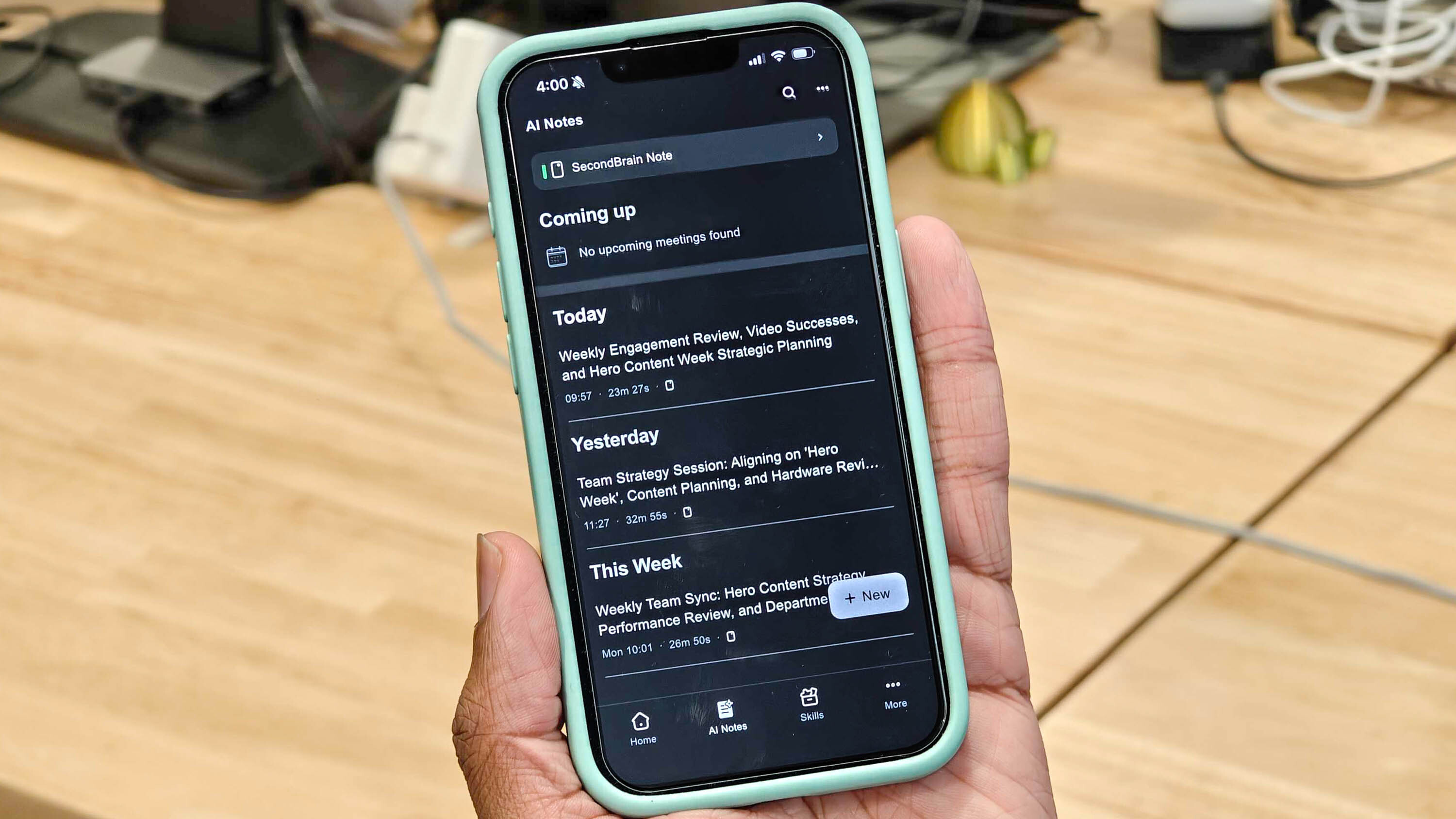 genspark secondbrain note