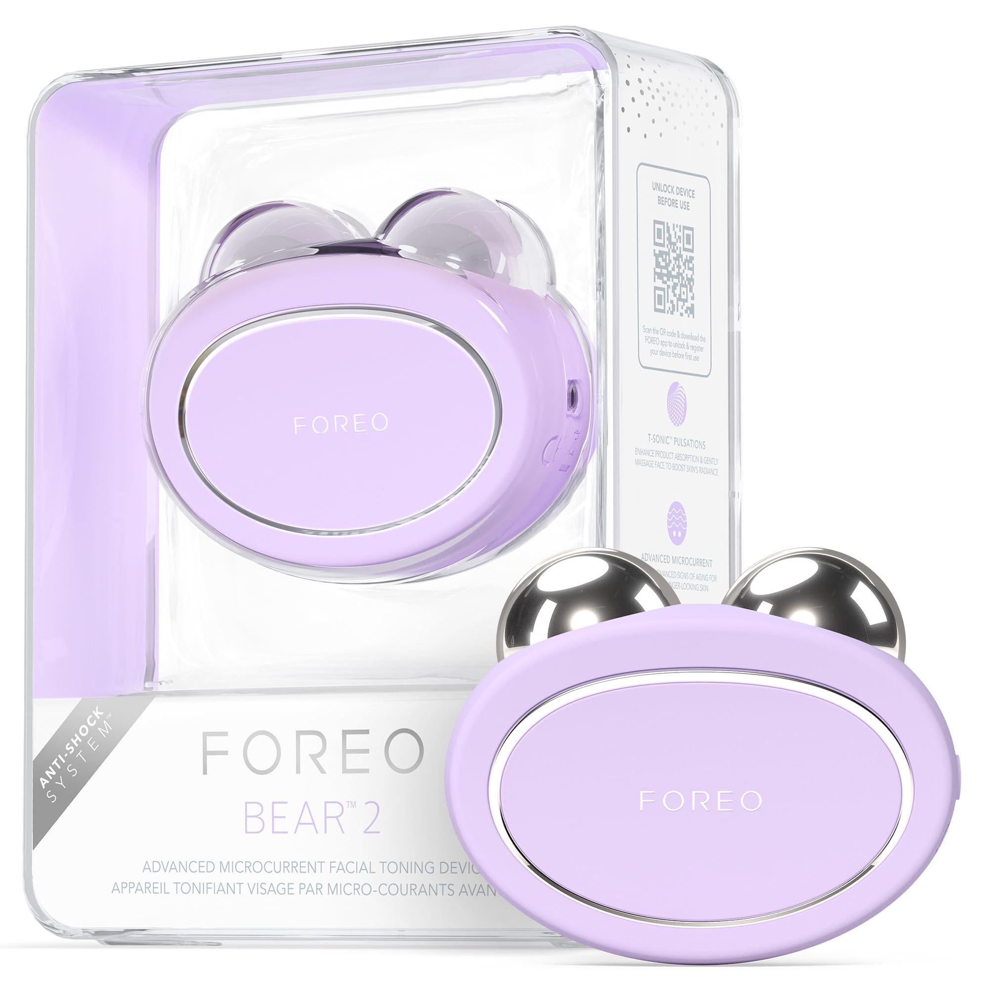 FOREO BEAR 2 Advanced Lifting & Toning Microcurrent Facial Device