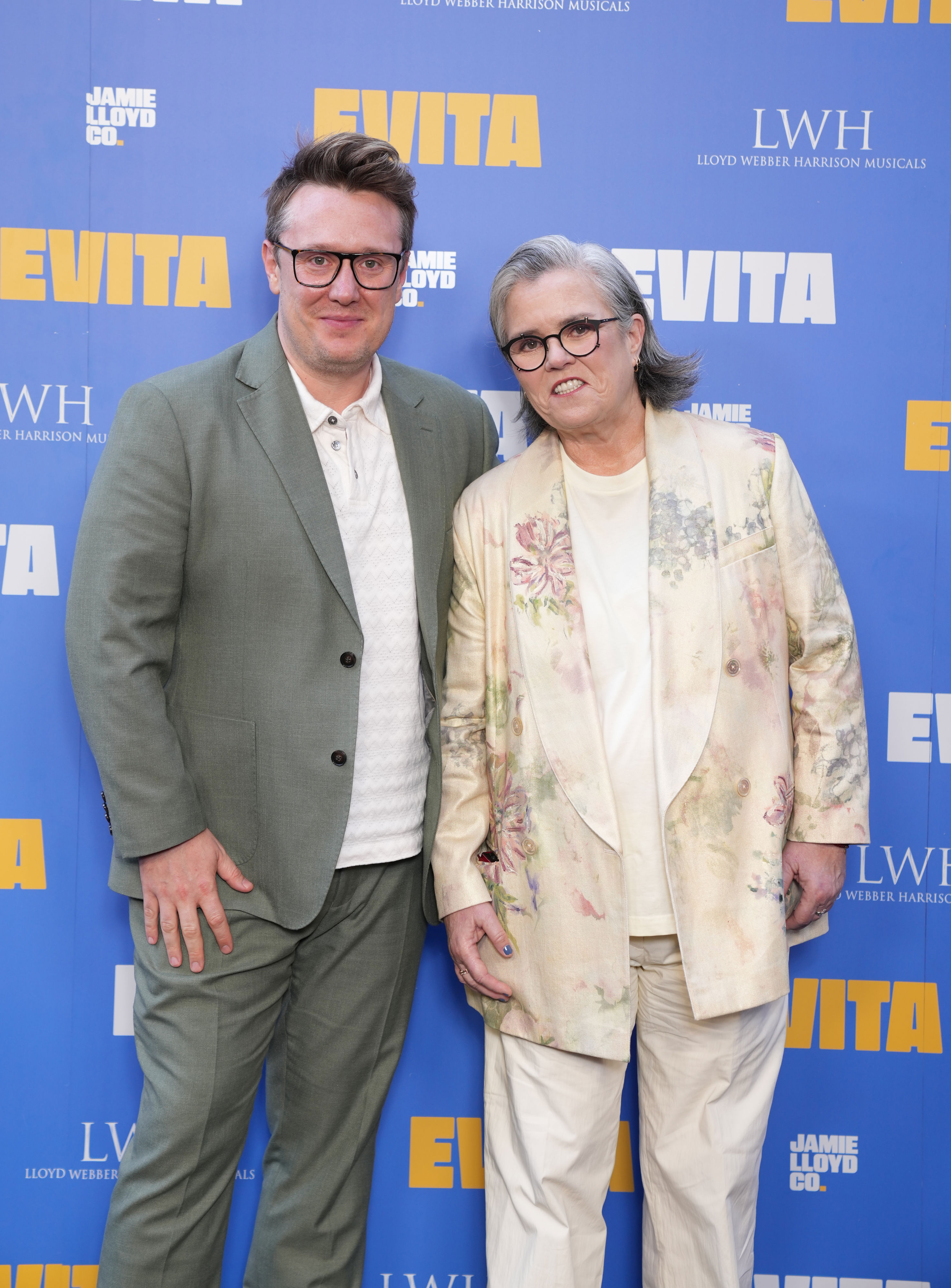Rosie O’Donnell and Christopher Ketner (Maja Smiejkowska/PA) (PA Archive)