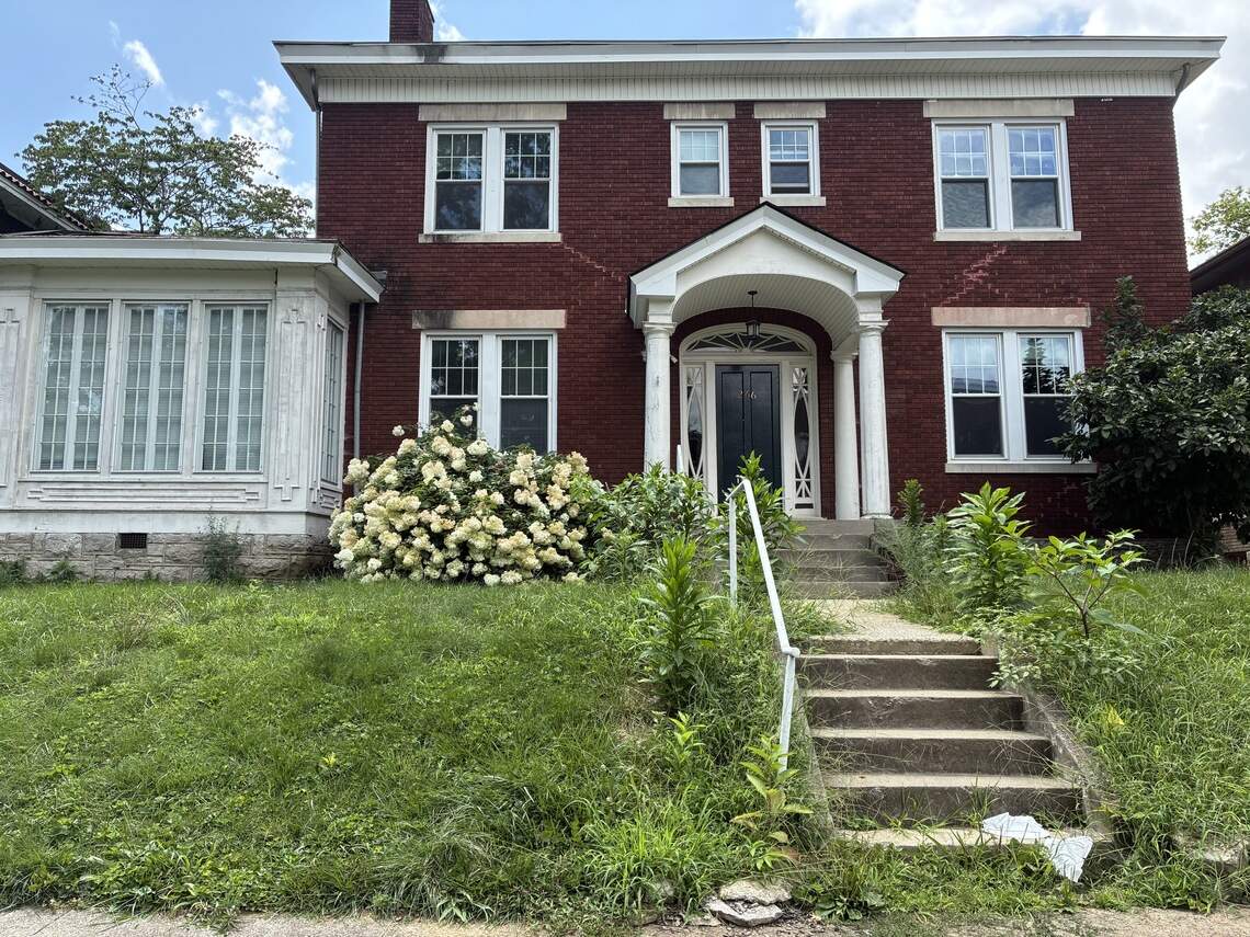 One of the buildings set to be razed is 266 Lyndhurst Place, which is currently owned by Shepherd’s House, a Lexington-based substance abuse treatment provider. The home had been used as a sober living home.