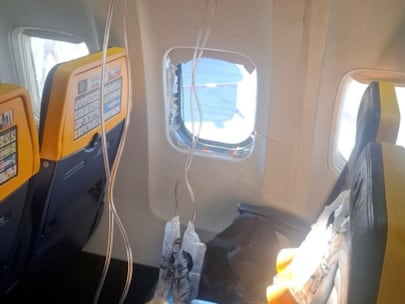 Ryanair Passenger Sucked Out Window Breaks His Silence
