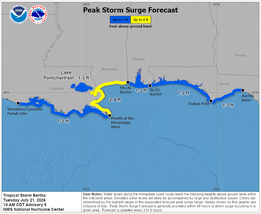 Bertha is a lopsided tropical storm. Here's why that's important