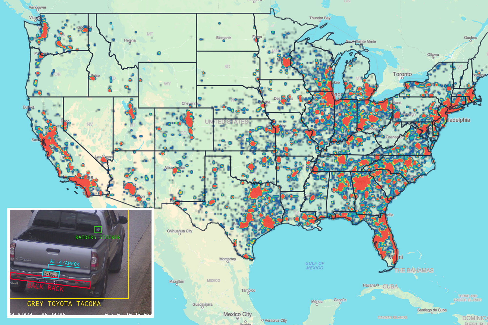 Map exposes California’s shocking surveillance hotspots, and which cities are monitored the heaviest