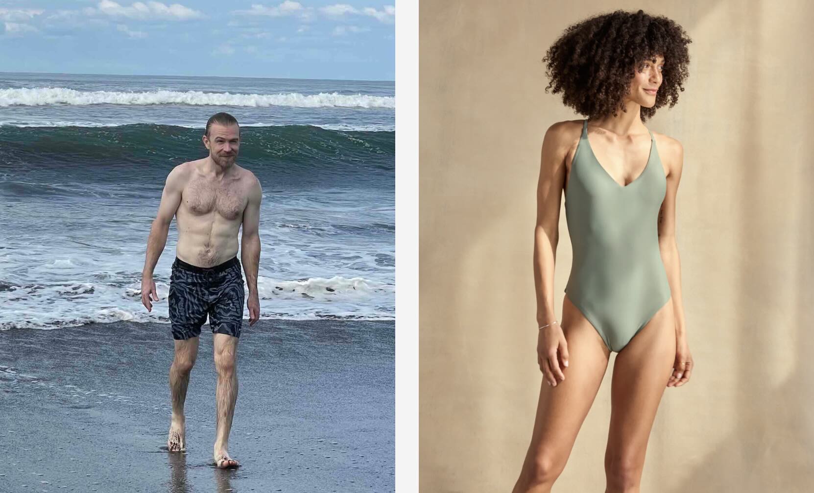 Photo of 2 Outerknown swimsuits from the article Top Ethical Swimwear Brands for 2026: 9 Picks Worth Every Penny