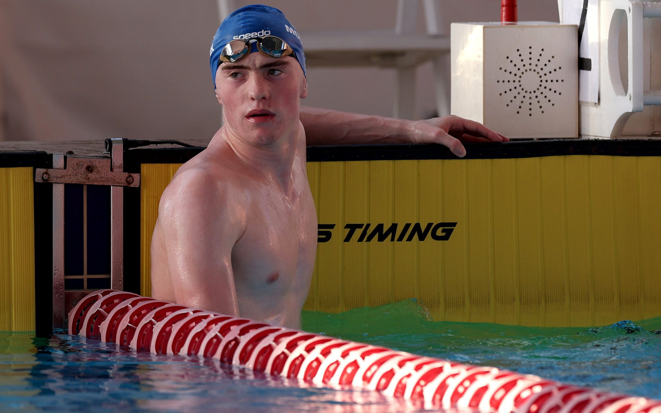 Sean McCann swam for Scotland in the 400m freestyle final at the 2023 Youth Commonwealth Games in Trinidad and Tobago