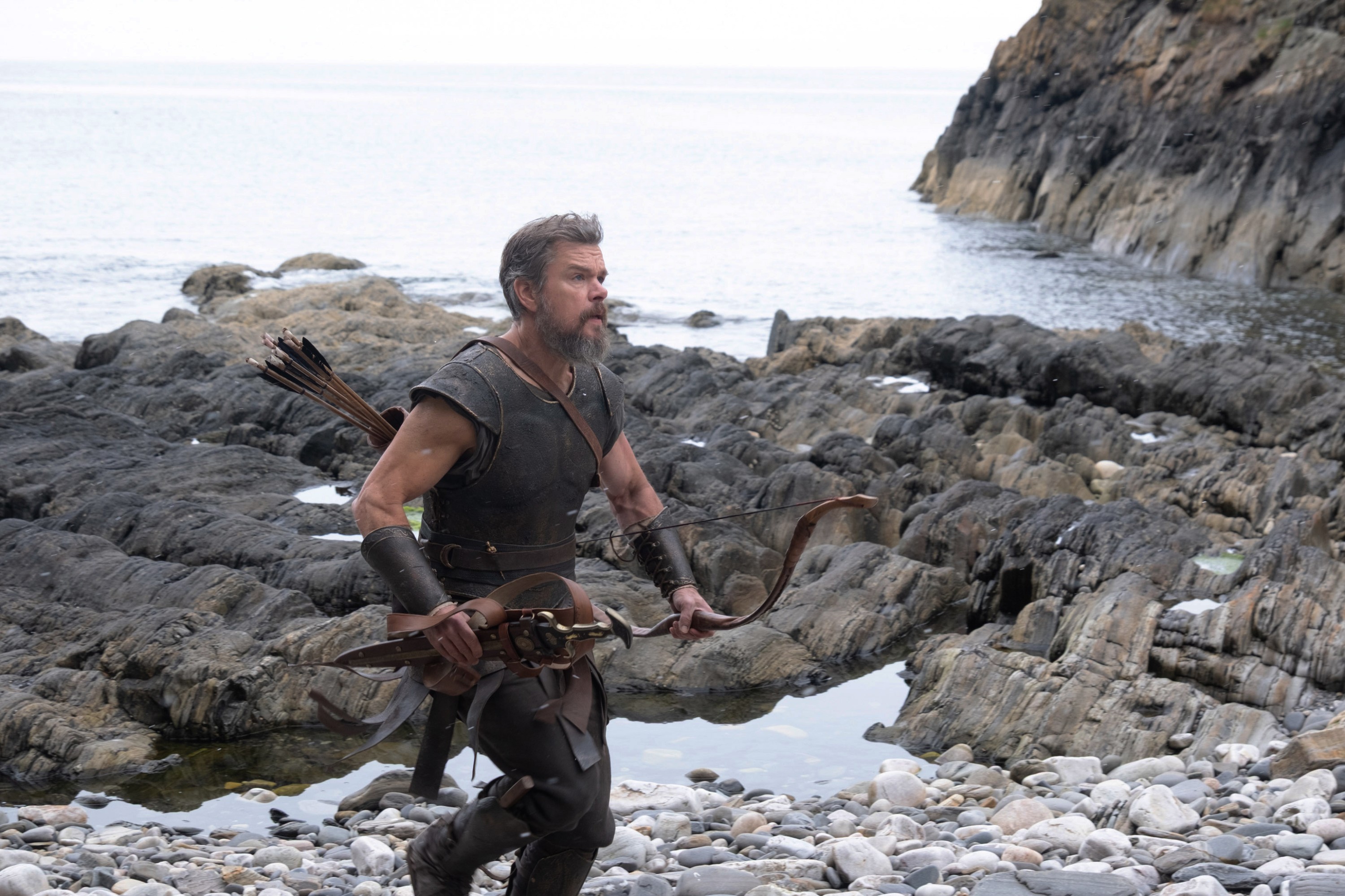 Matt Damon in The Odyssey.