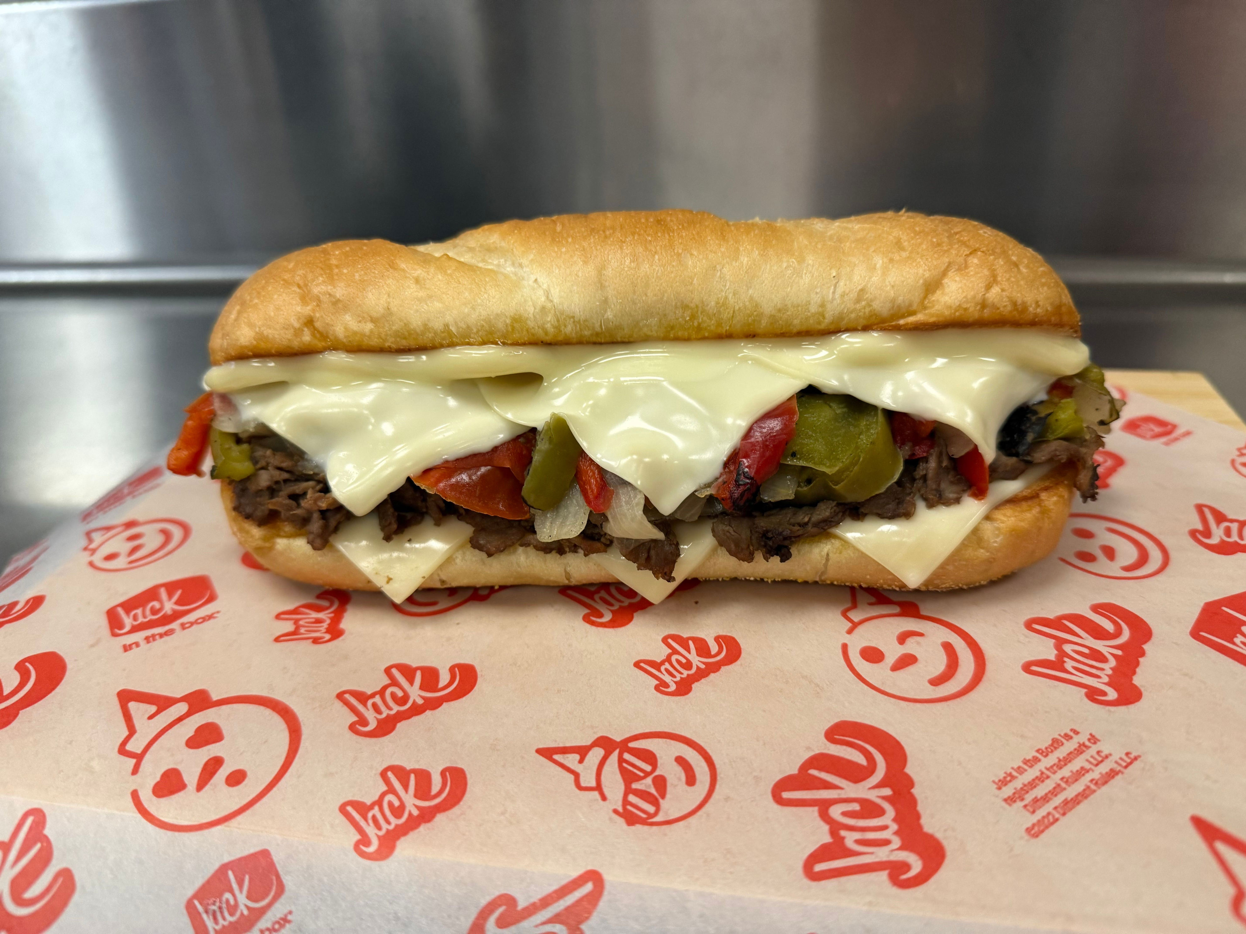 I visited Jack in the Box HQ to make (and eat) the new Philly cheesesteak