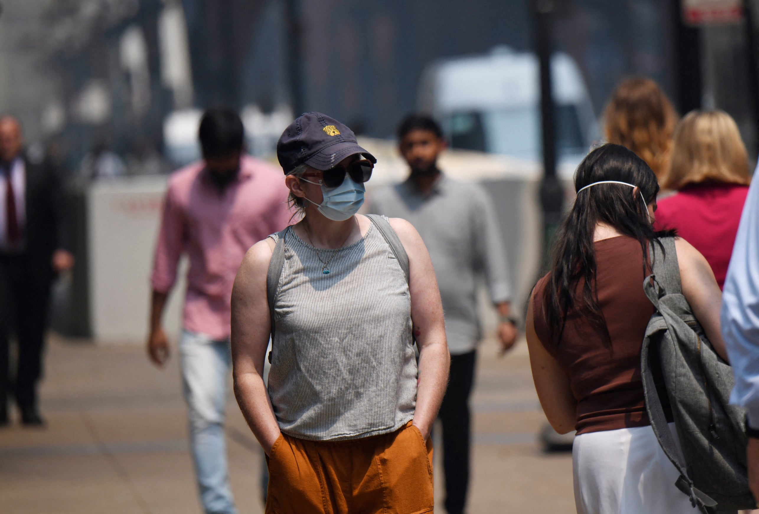 Upgrading HVAC filters to a MERV 13 or higher can better capture wildfire smoke particles, experts say (AFP/Getty)