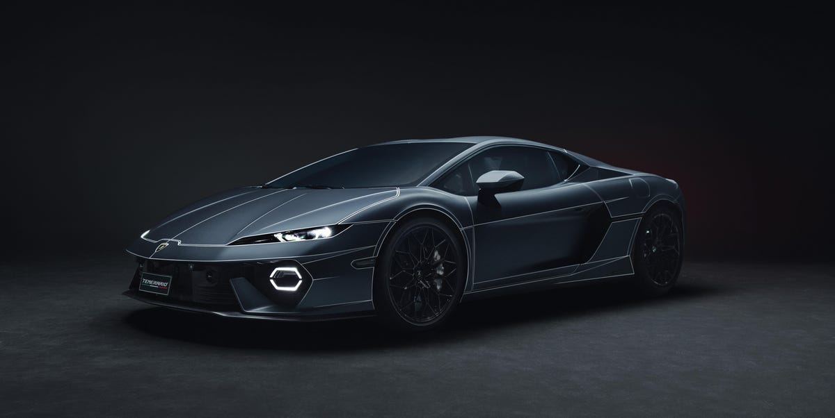 The Temerario ad personam twins are sketch-y looking Lamborghinis