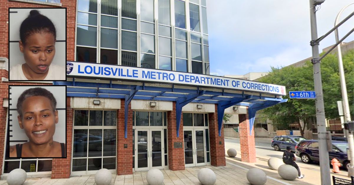 Twin sisters waited outside jail for months to threaten staff, including sending photos of an officer's home, cops say