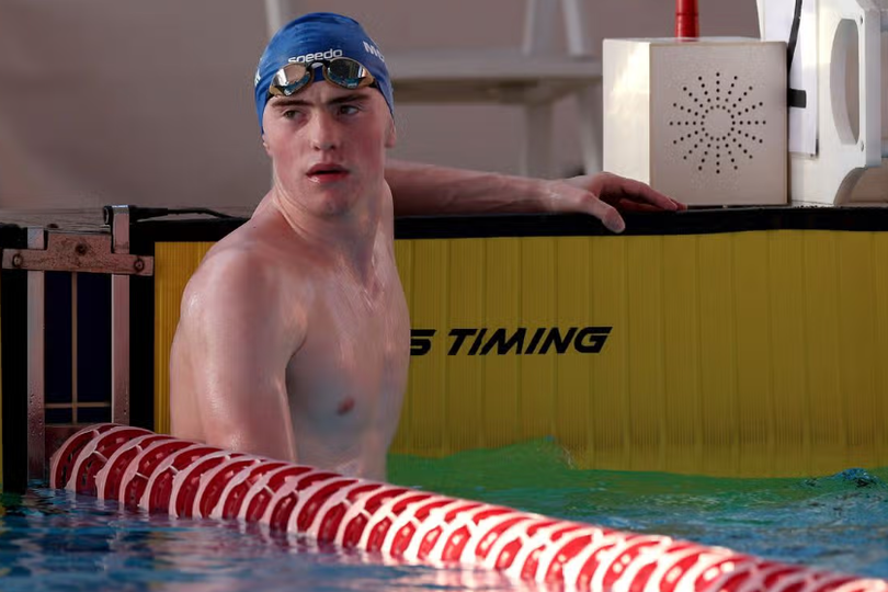 Madeleine McCann's brother prepares to swim at Glasgow Commonwealth Games