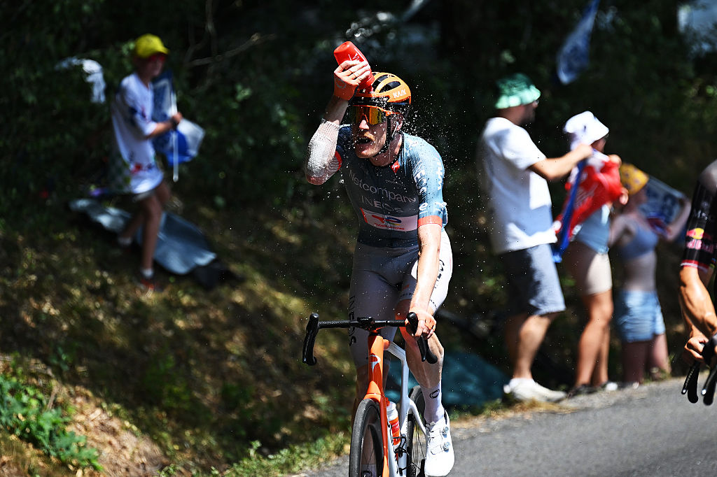How Europe's extreme heat waves have impacted the Tour de France