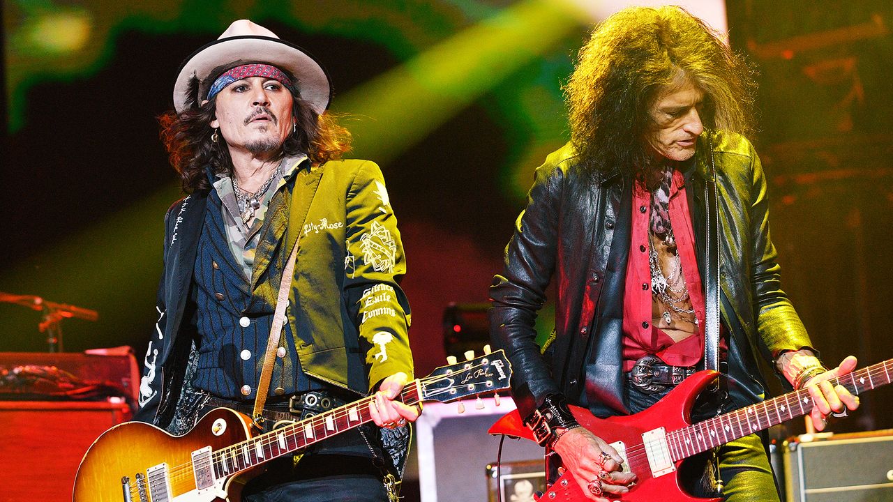 Joe Perry on what it's like being in a band with Johnny Depp
