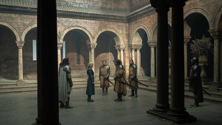 Emma D'Arcy (Rhaenyra Targaryen) in House of the Dragon season 3 episode 6.