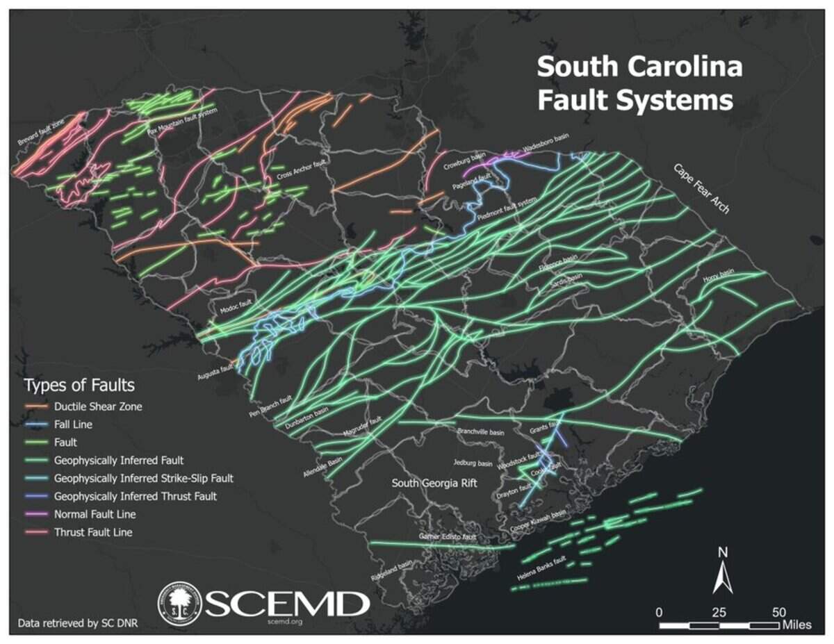 Rumbling returns to South Carolina in early morning earthquake