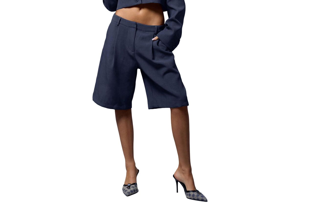 Amazon MakeMeChic Women's Bermuda Shorts
