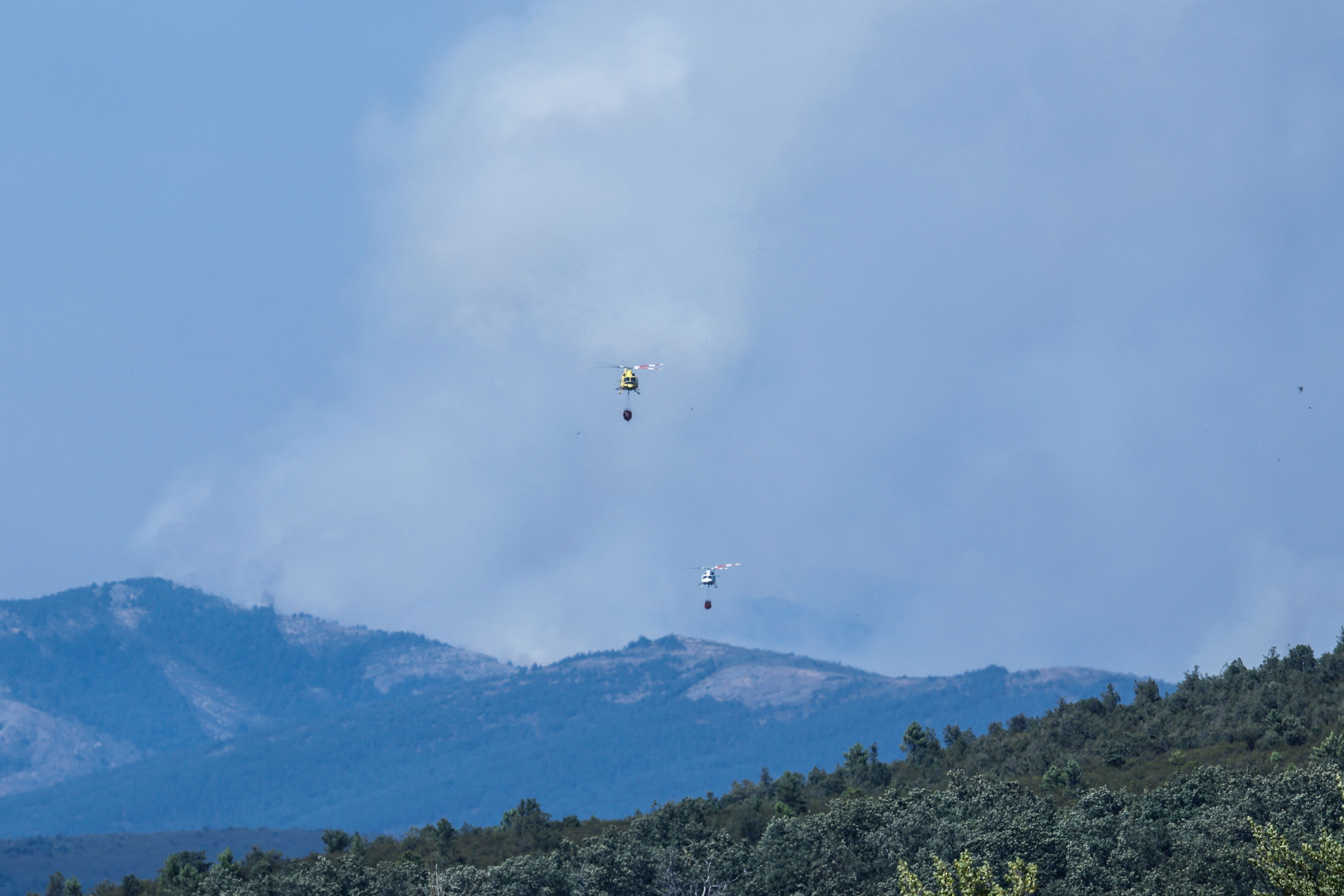 Spain battles latest in series of major wildfires near Madrid