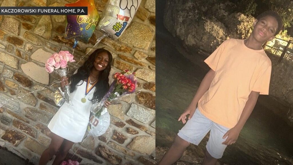 Family, friends honor siblings killed in Gwynn Oak, Maryland during funeral