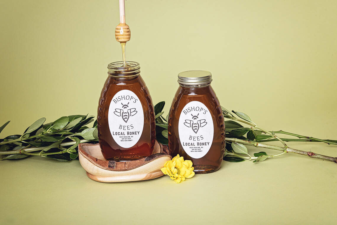 Aside from local honey, Bishop’s Bees sells lotions, lip balms and other skincare needs.