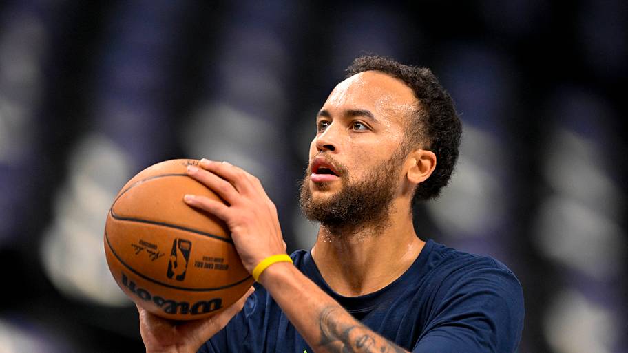 Mar 30, 2026; Dallas, Texas, USA; Minnesota Timberwolves forward Kyle Anderson (12) warms up before the game.