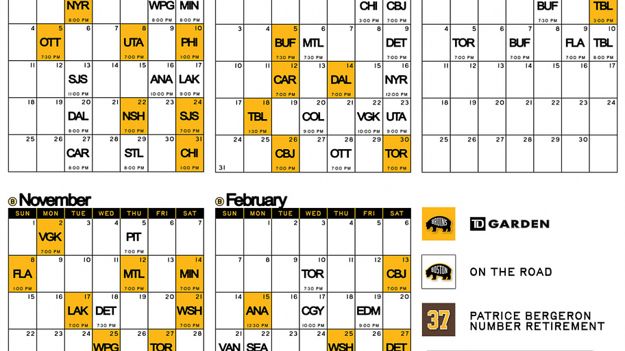 Photo Credit: Boston Bruins