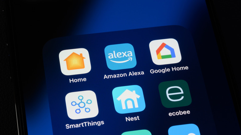 The Ecobee smart thermostat app on a smartphone