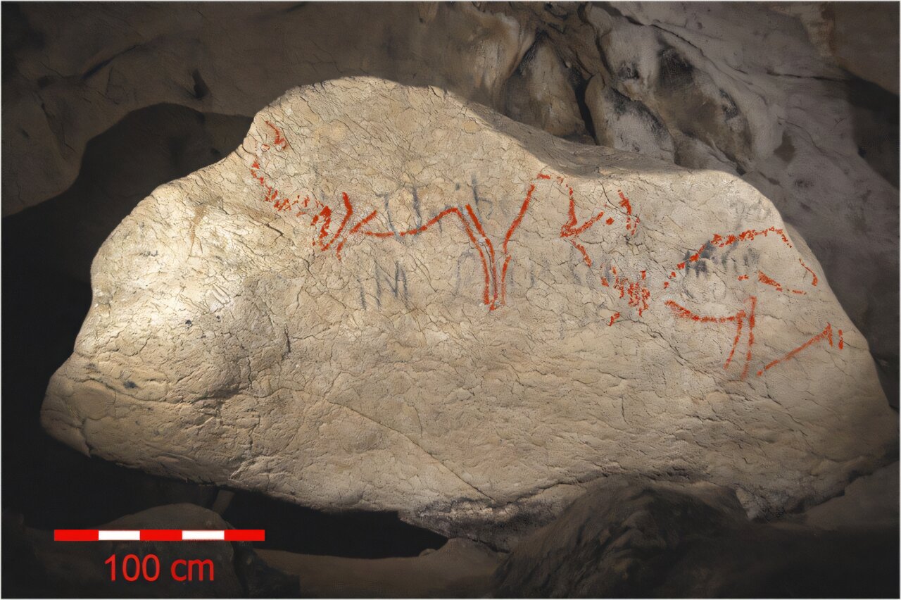 Animals in prehistoric paintings reveal hidden pattern across nine Basque caves