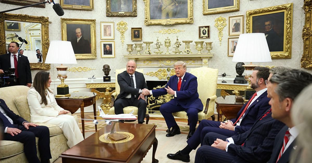 Trump meets with president of Lebanon as Iran war continues