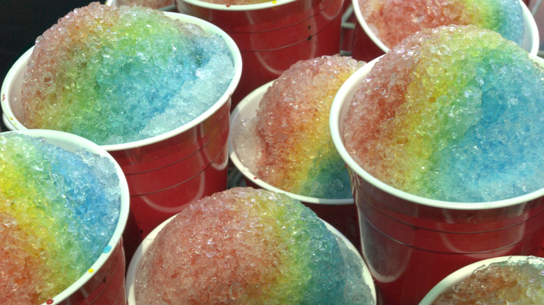 For more flavorful snow cones, make them New Orleans-style