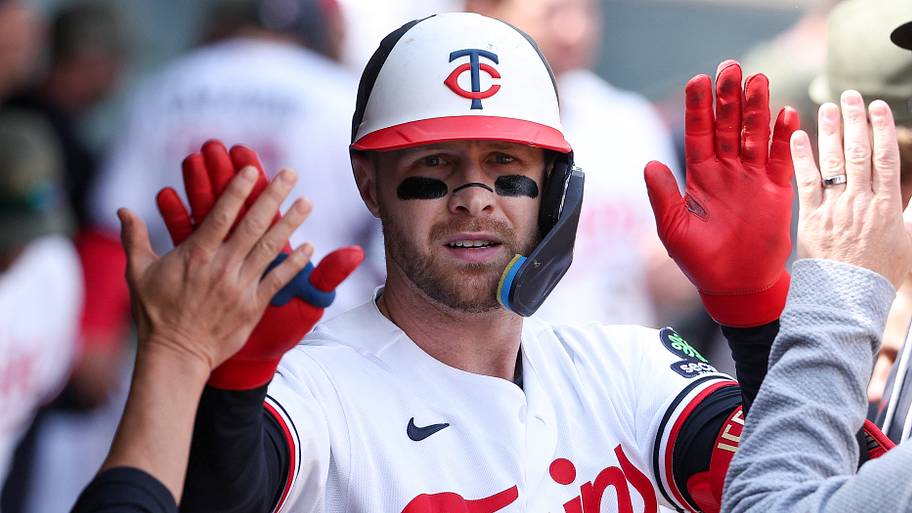 Minnesota Twins designated hitter Ryan Jeffers