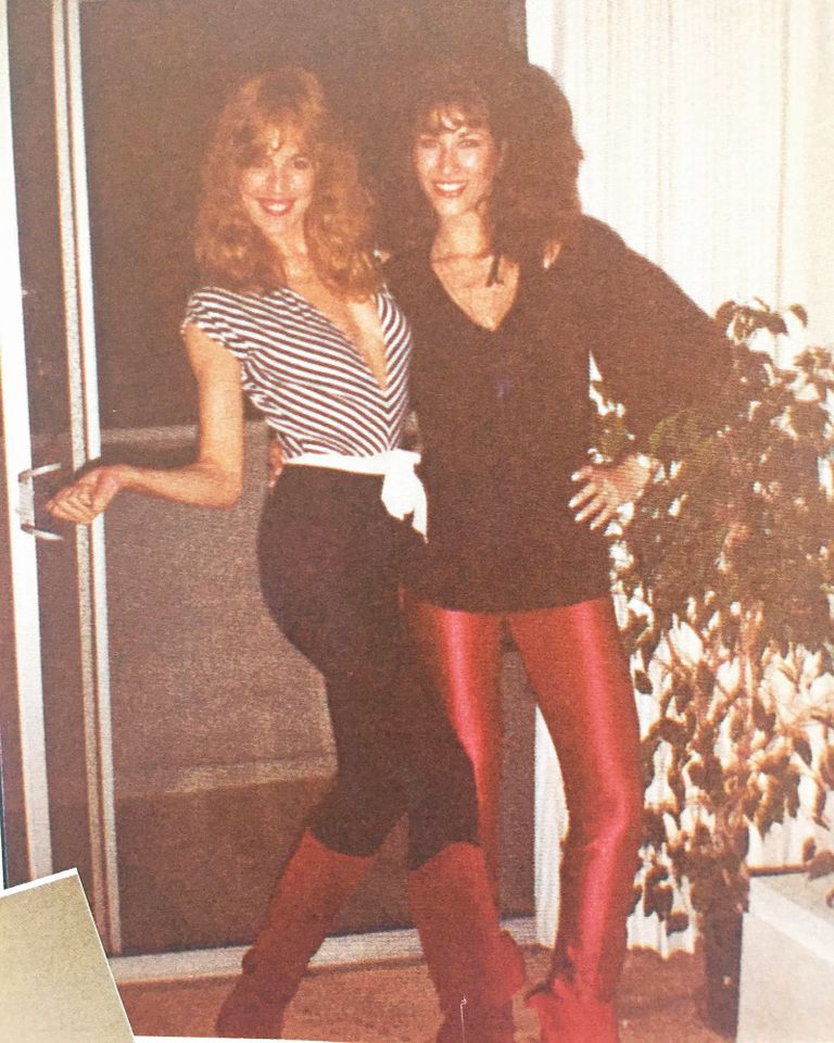 Minka Kelly's mom Maureen and her friend Claudia