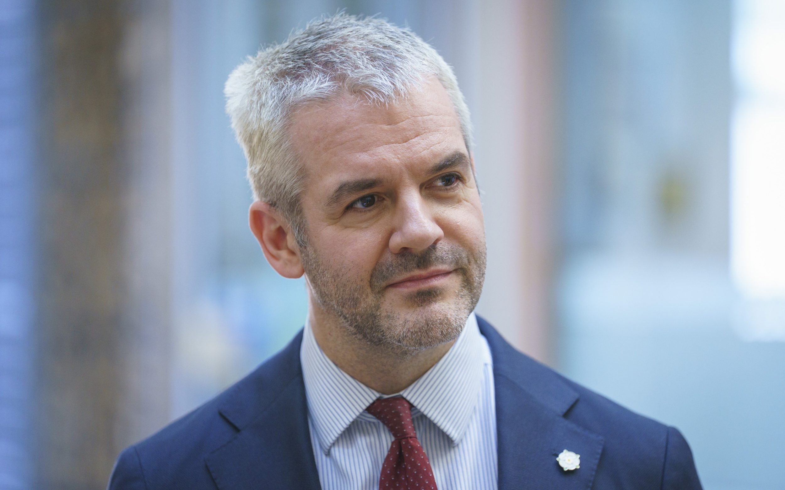 Oliver Coppard, the mayor of South Yorkshire