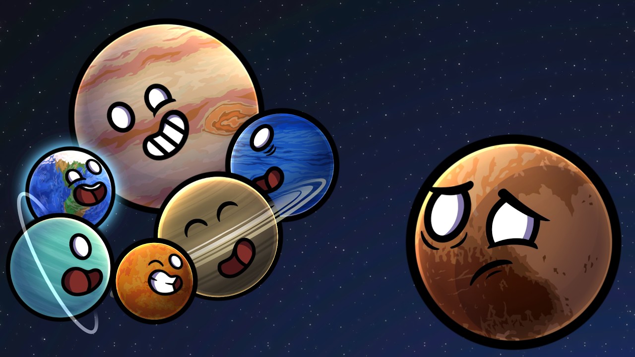 The funny side of Pluto's story!
