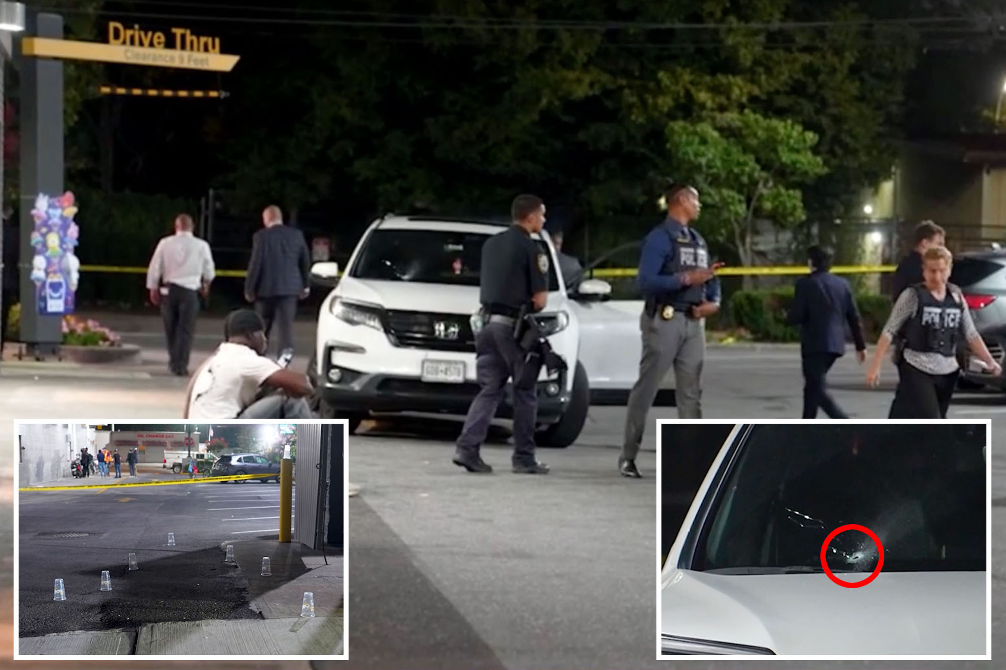 Shooting at NYC McDonald’s parking lot leaves teen girl, man injured: cops
