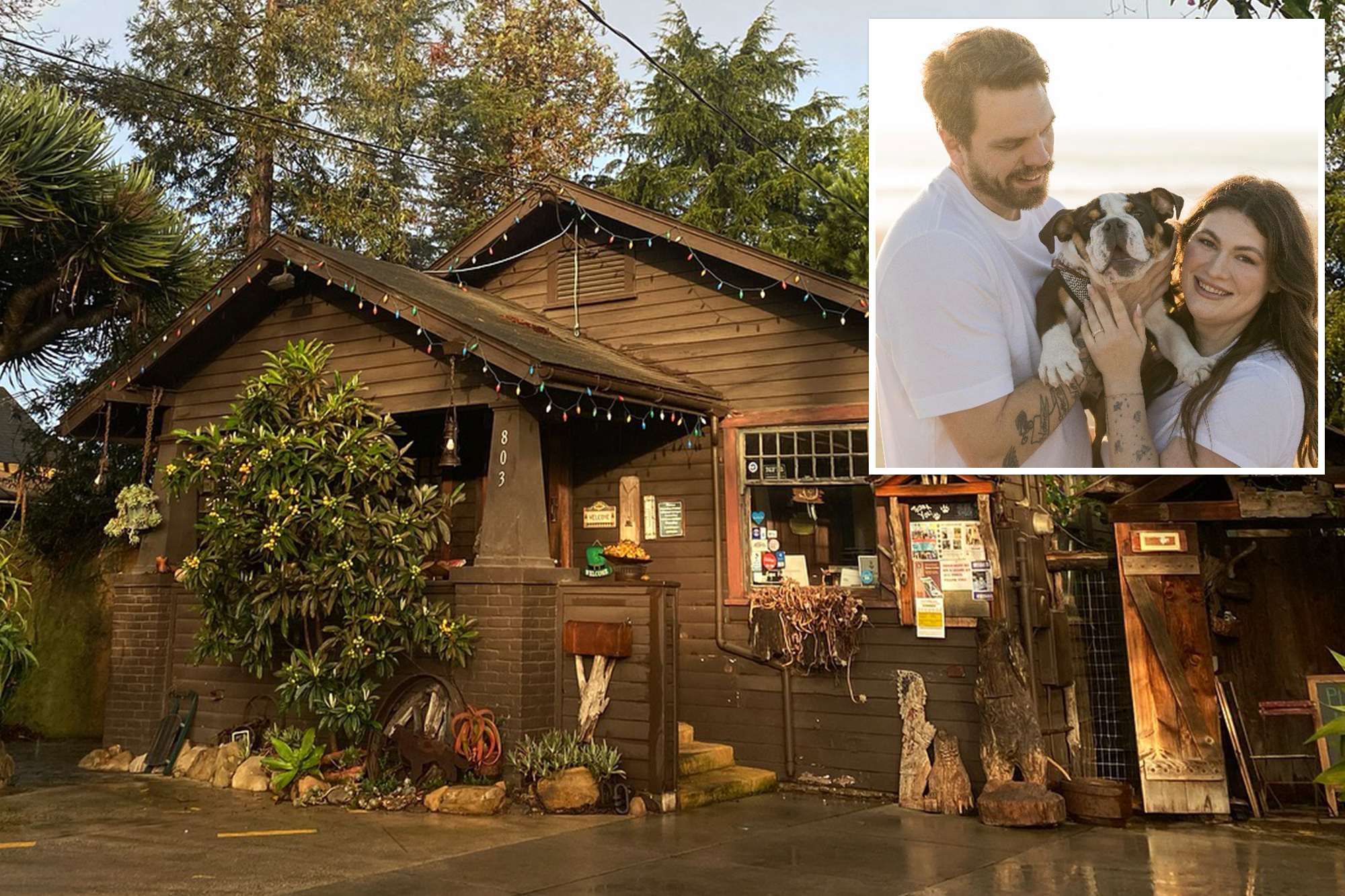 California couple organizes protest after dog allegedly drowns at daycare