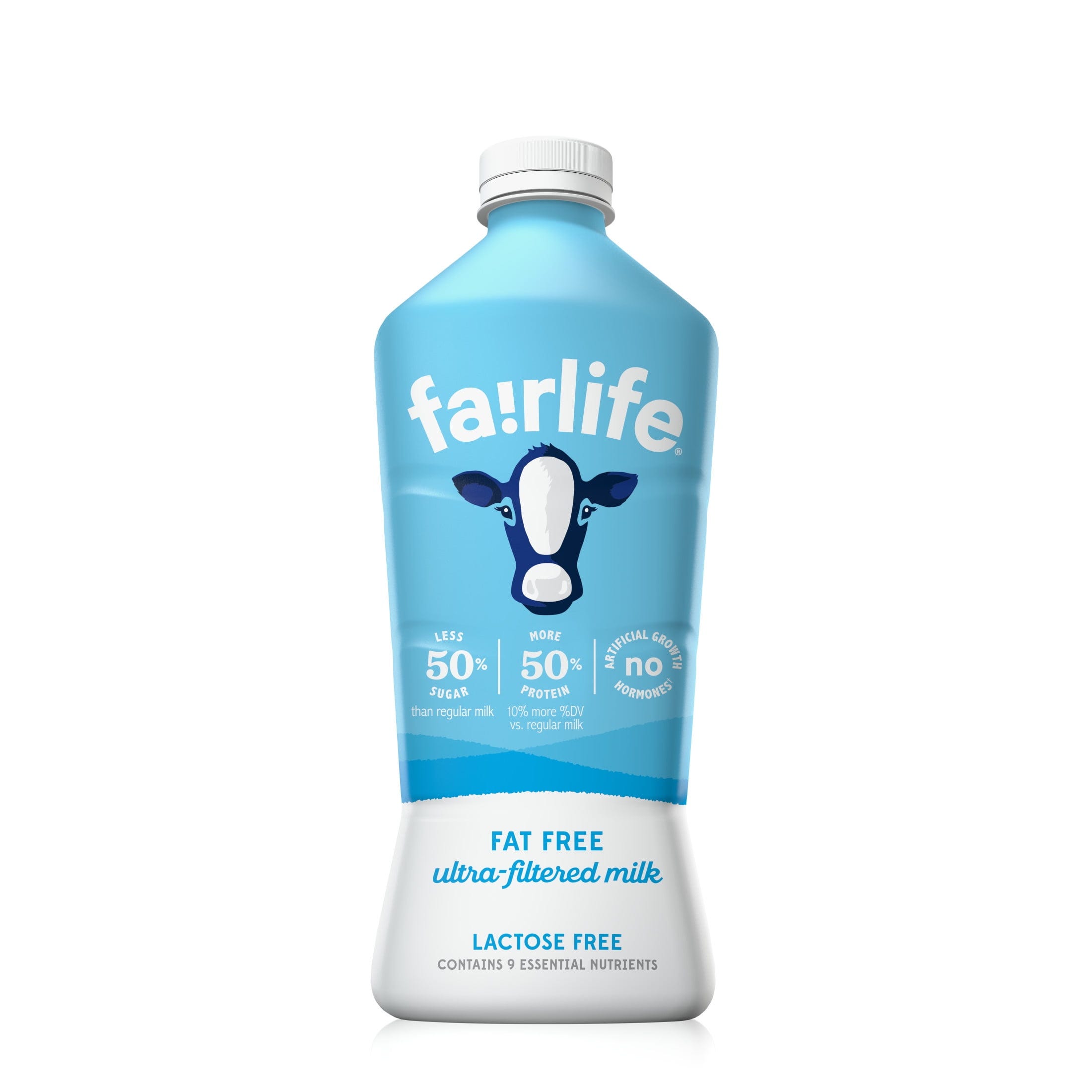 fairlife Lactose Free Fat Free Ultra Filtered Milk,