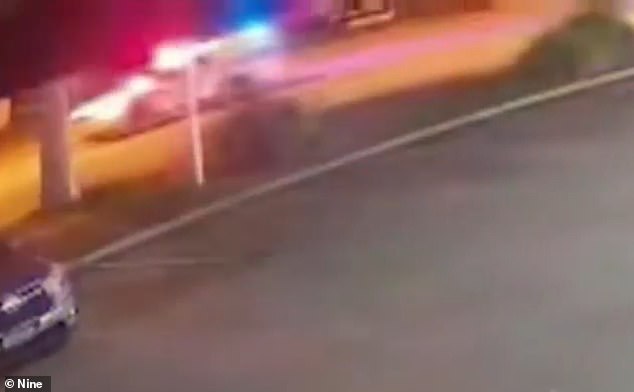 Emergency vehicles were seen racing along the highway to where passing motorists had stopped to provide lifesaving first aid to the injured girl