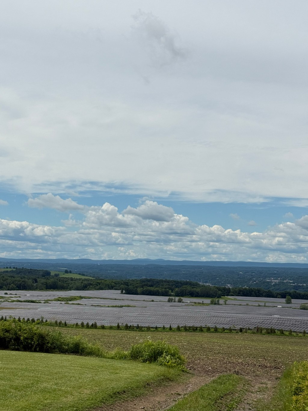 solar farm in Kingsbury New York (credit to Alex Fasulo)