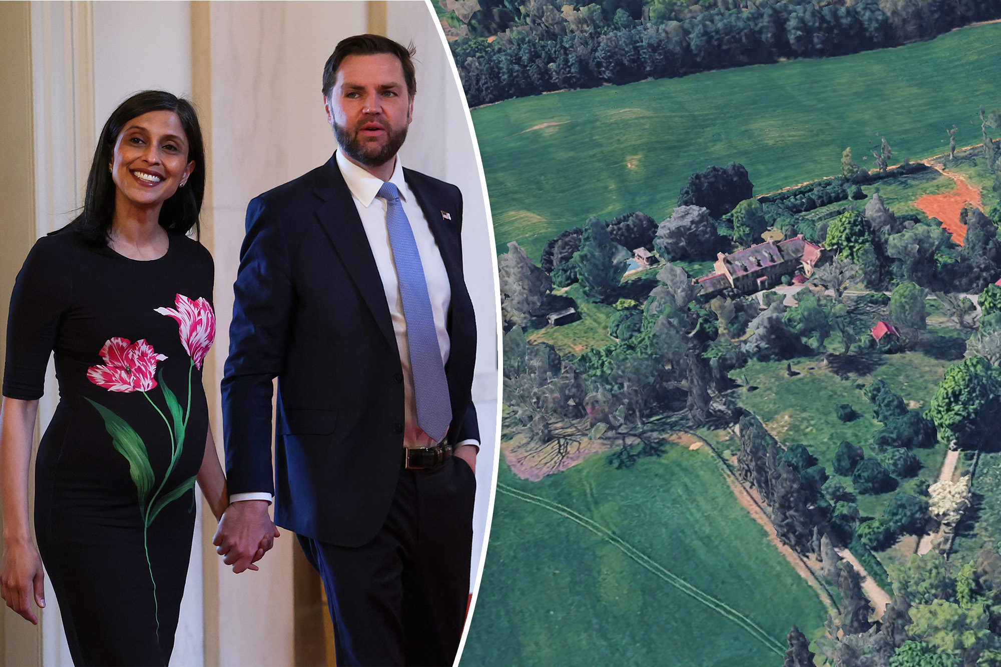 JD Vance is renting a sprawling property in an exclusive Virginia enclave for his growing family