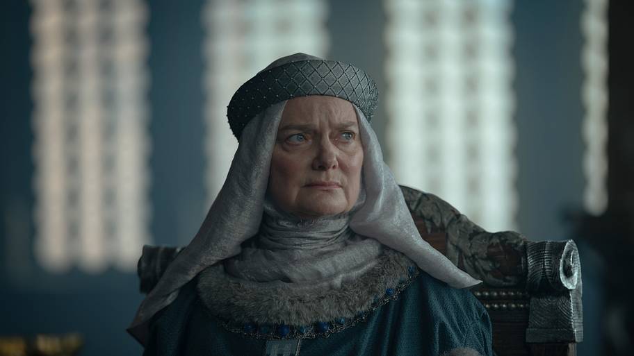 Sarah Woodward (Sabitha Frey) in House of the Dragon season 3 episode 6.