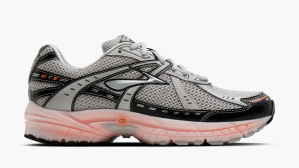 Brooks Running Adrenaline GTS 10 Quiet Gray/Black/Coral Rose.