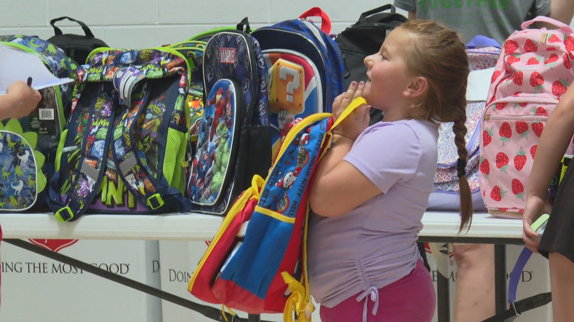 Salvation Army provides backpacks and school supplies to over 400 Indianapolis students
