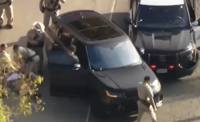 Suspect wanted to murder arrested in San Gabriel Valley after high-speed police pursuit