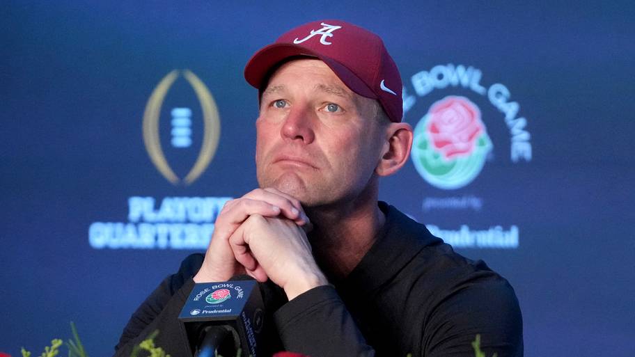 Alabama head coach Kalen DeBoer