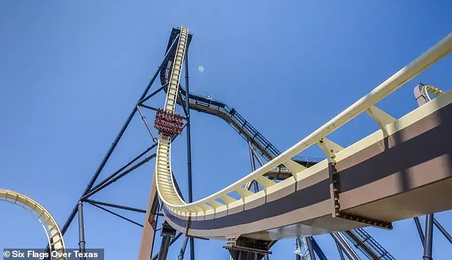 The attraction, which opened on July 9, reaches up to 87 miles per hour and stands at 309 feet tall with nearly 4,200 feet of track