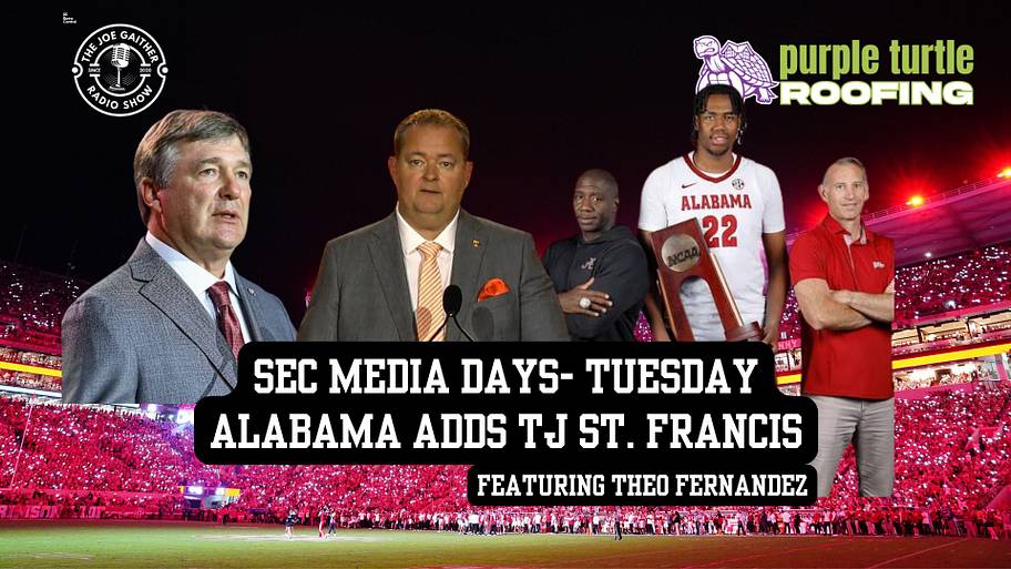 Second day of SEC media days on The Joe Gaither Show