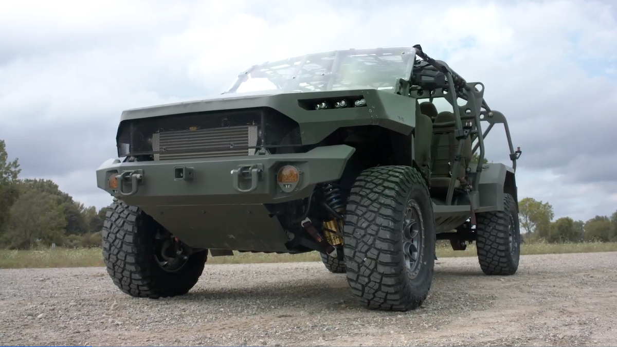 GM Defense ISV Infantry Squad Vehicle Based on Chevy Colorado ZR2 10